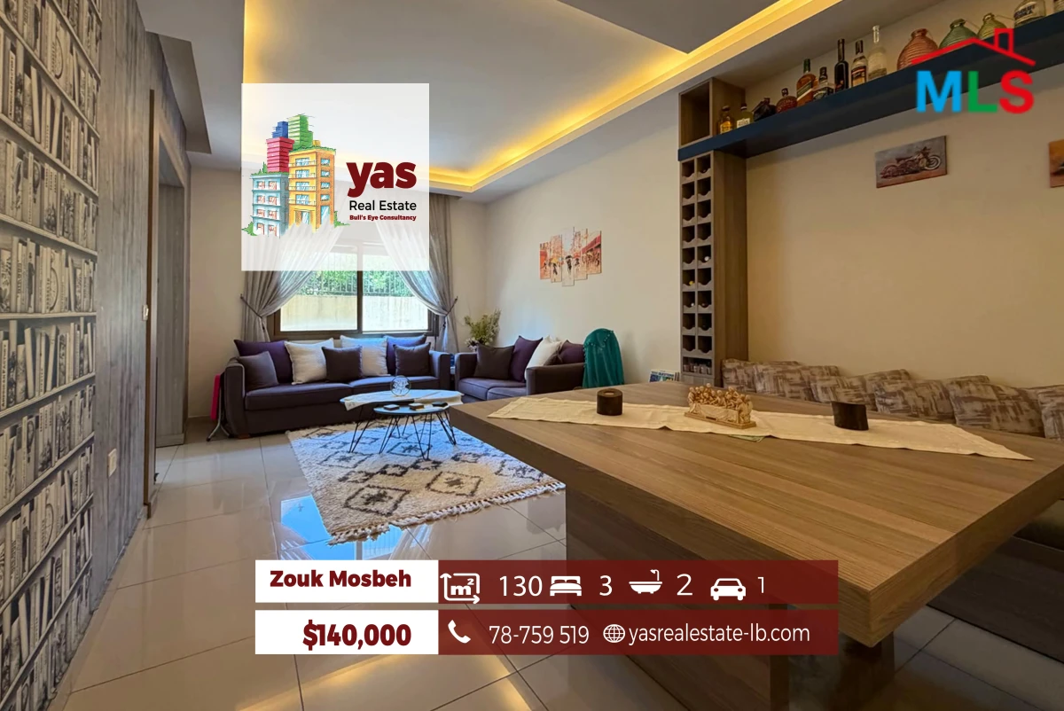 Zouk Mosbeh 130m2 | Well Maintained | New | High End | EH