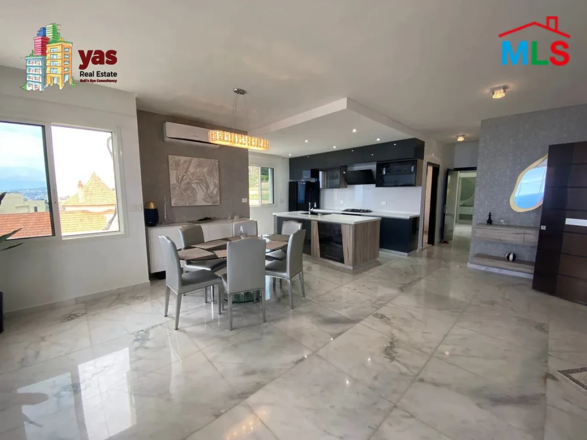 Fidar 240m2 | 40m2 Terrace | Furnished | Classy Area | Sea VIew | OH