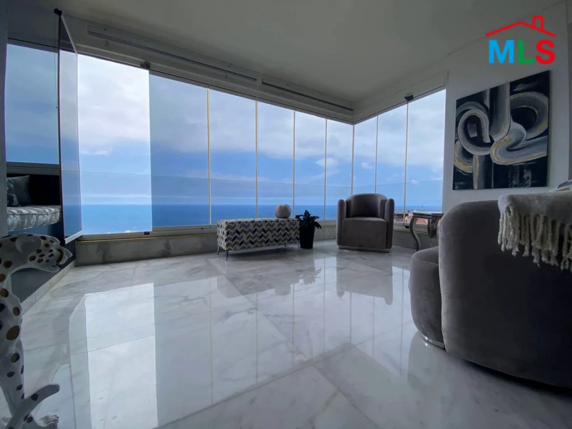 Fidar 240m2 | 40m2 Terrace | Furnished | Classy Area | Sea VIew | OH
