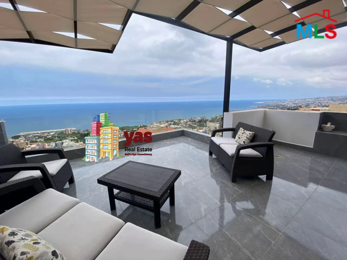Fidar 240m2 | 40m2 Terrace | Furnished | Classy Area | Sea VIew | OH