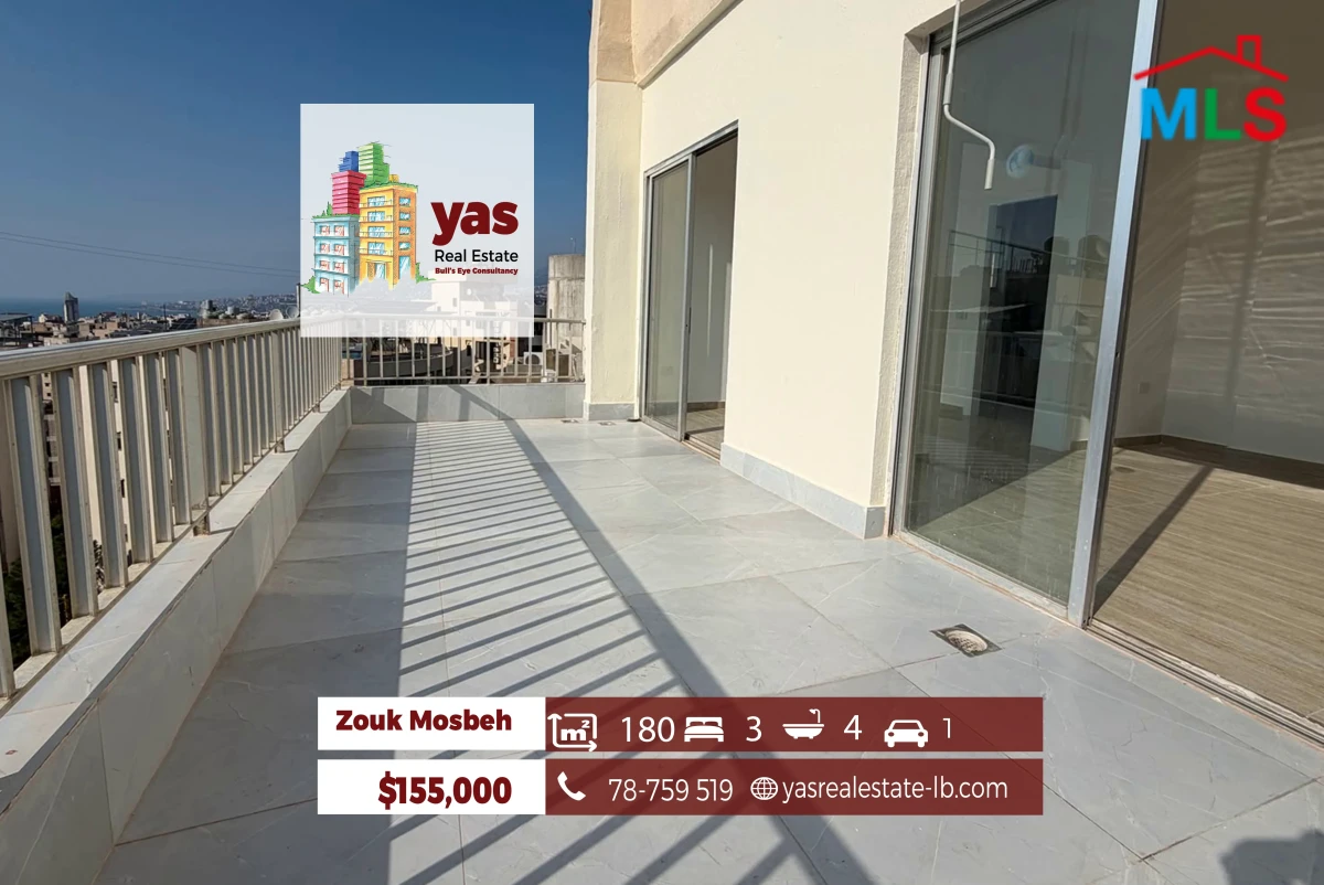 Zouk Mosbeh 180m2 | Prime Location | Renovated | HIgh End | EH