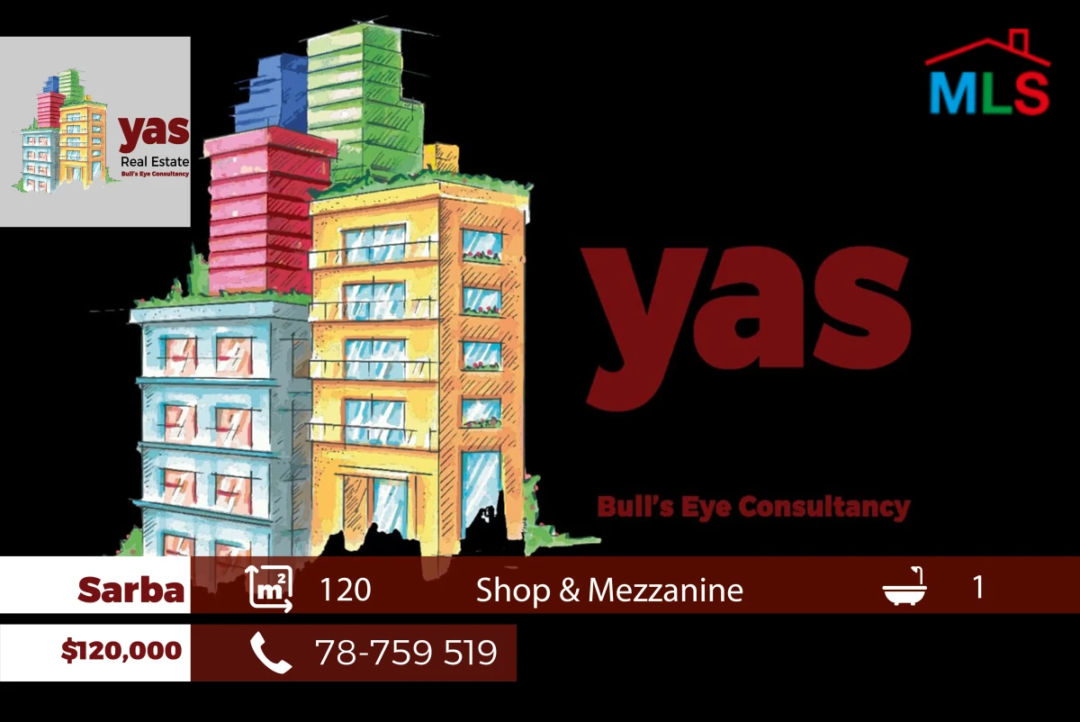 Sarba 120m2 | Shop & Mezzanine | Accessible Street | EH |