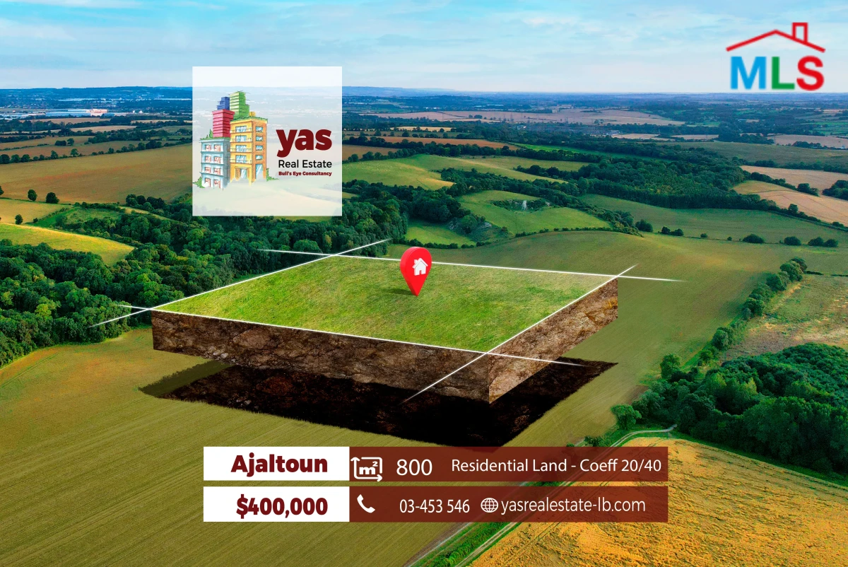 Ajaltoun 800m2 | Land | Residential | Prime Location | WA