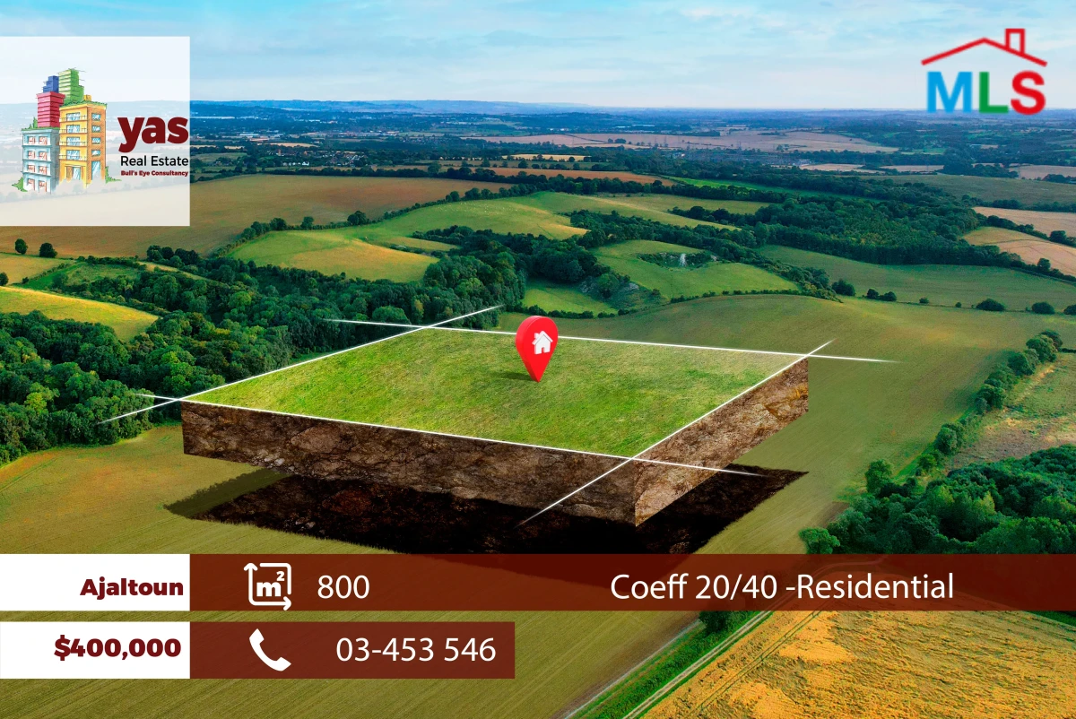 Ajaltoun 800m2 | Land | Residential | Prime Location | WA