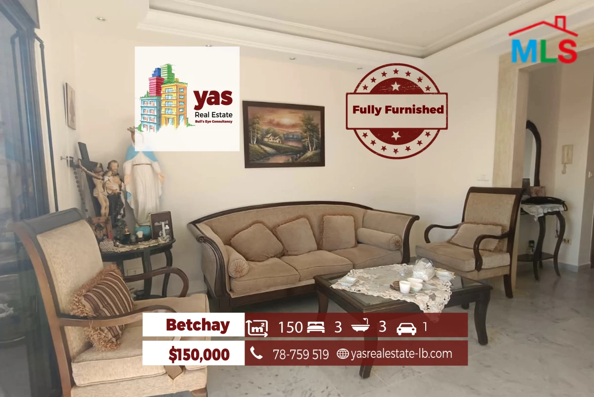 Betchay 150m2 | Furnished | Calm Area | Well Maintained | AA/TS