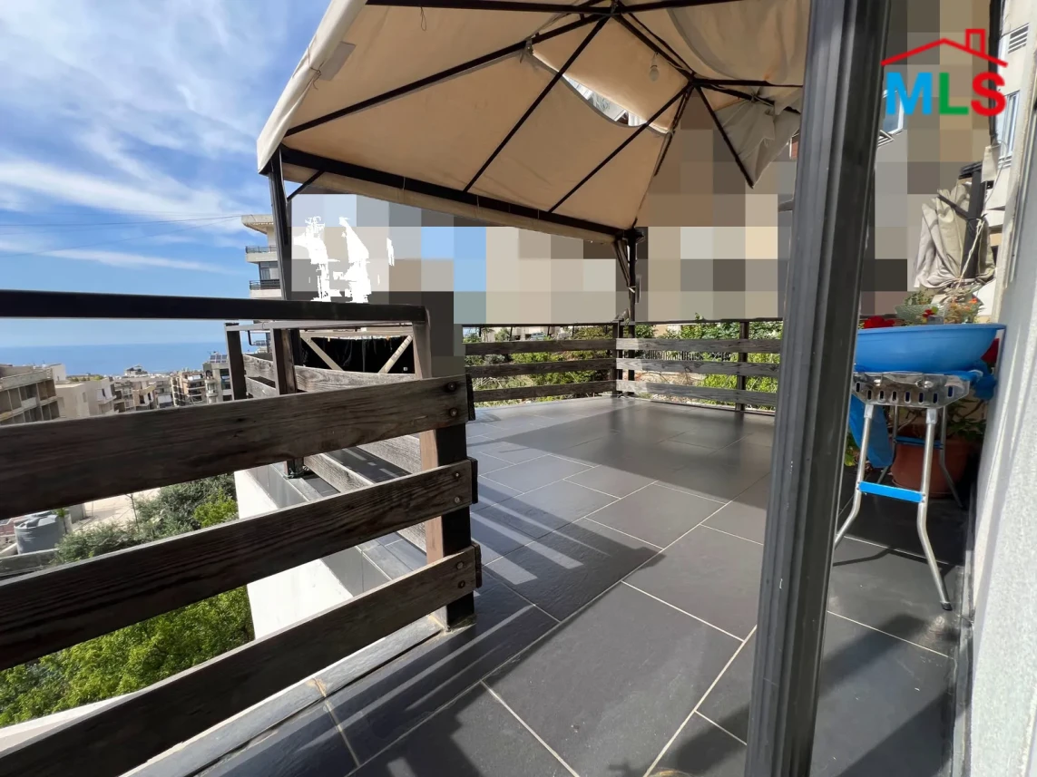 Zouk Mosbeh 220m2 | 25m2 Terrace | Sea View | Furnished | EH/RH