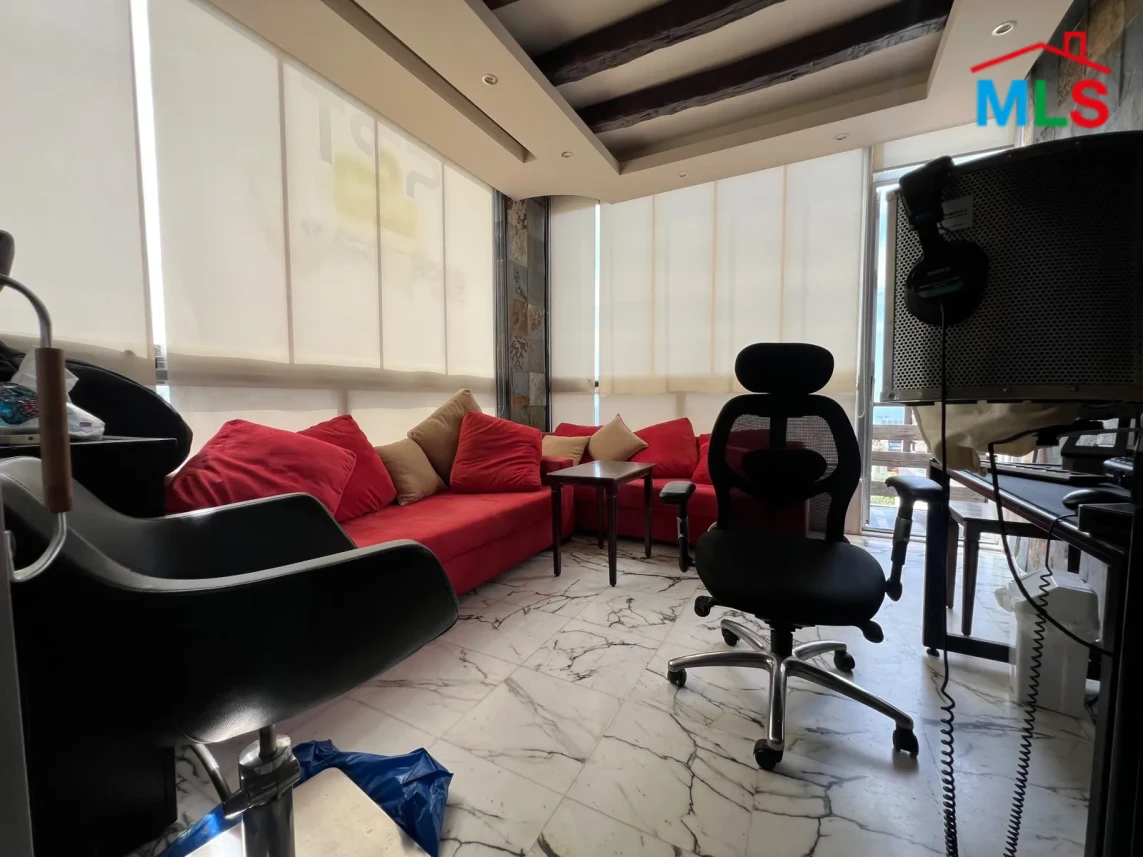 Zouk Mosbeh 220m2 | 25m2 Terrace | Sea View | Furnished | EH/RH