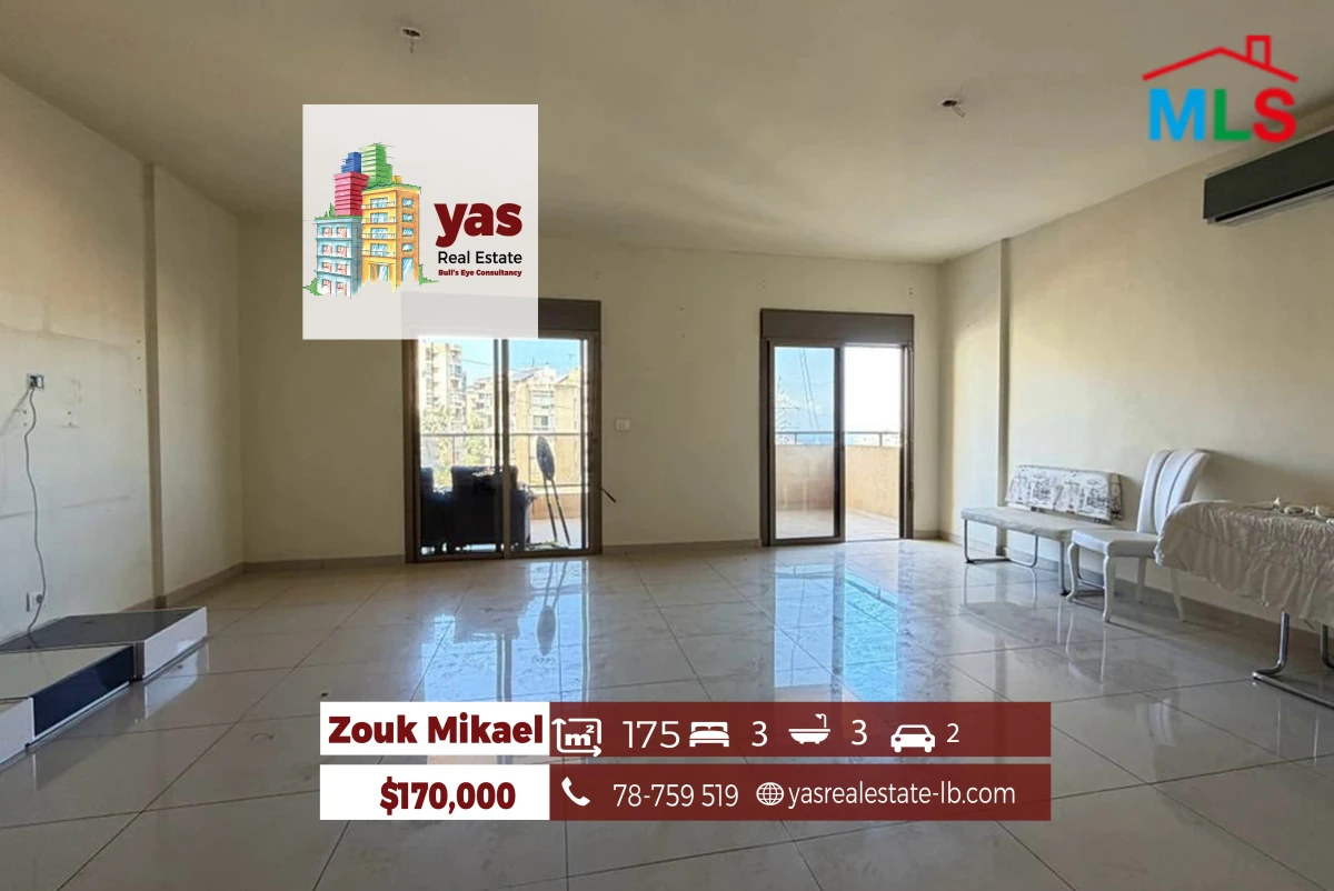 Zouk Mikael 175m2 | New | Calm Area | Prime Location | EH/RH