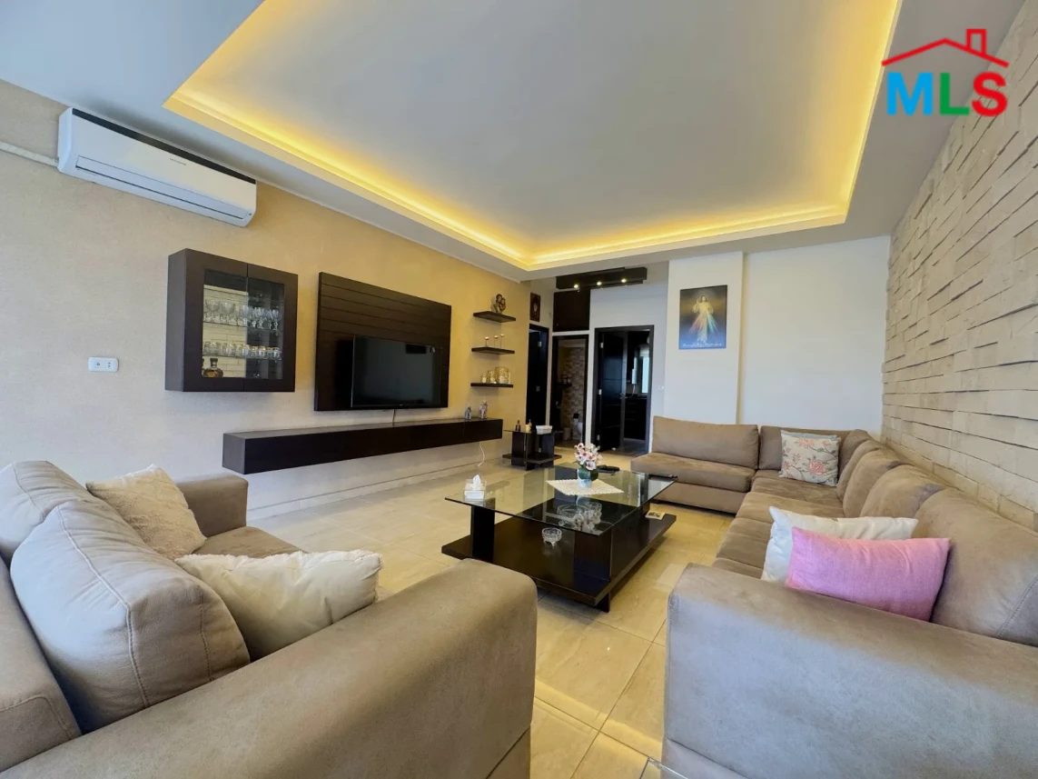 Mansourieh 125m2 | Decorated Flat | Prime Location | Calm Street | OH