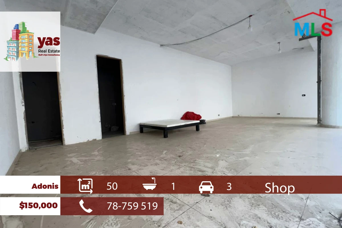 Adonis 50m2 | Brand New Shop | Prime location | EH/RH