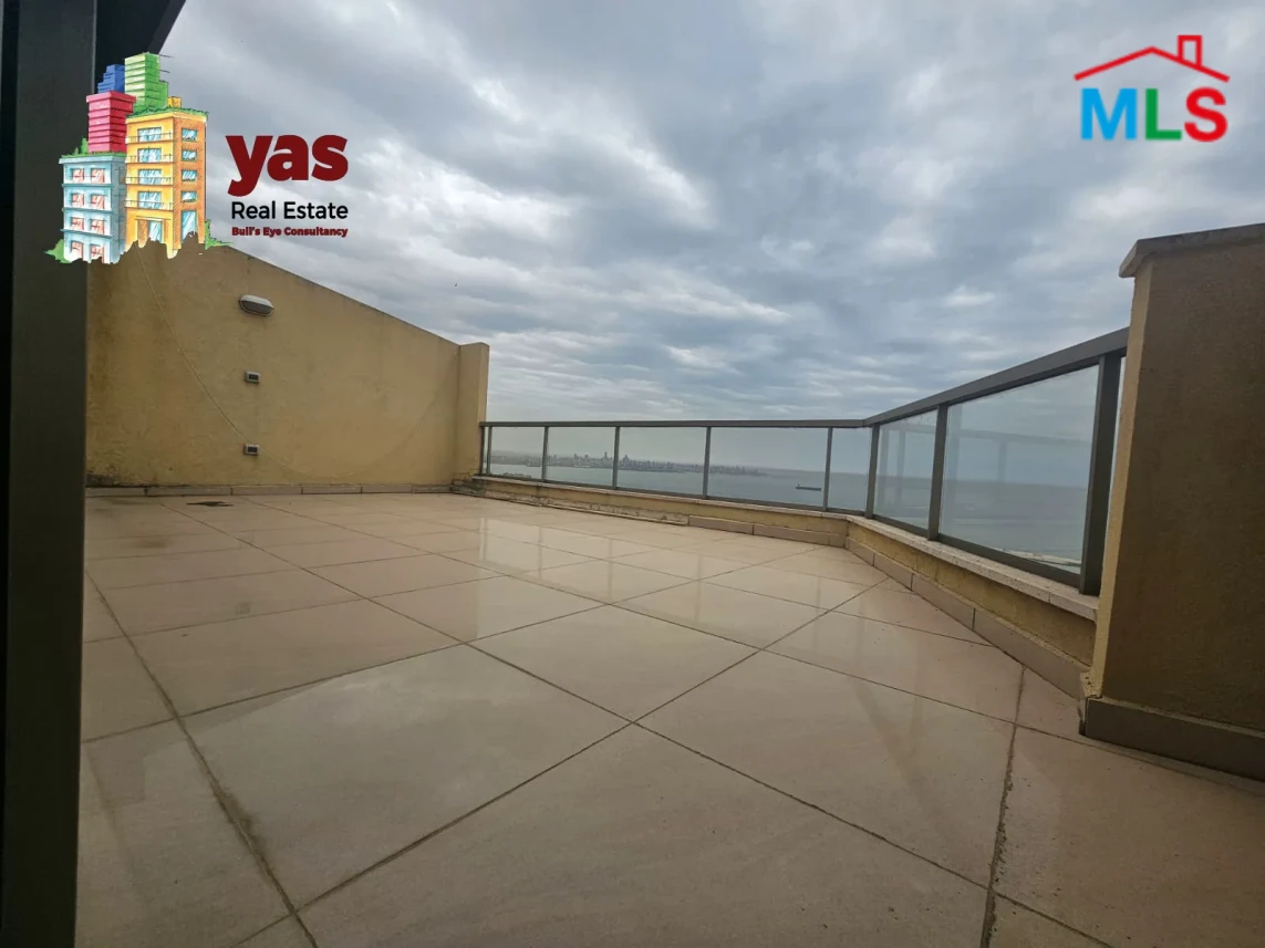Dbayeh 275m2 | 20m2 Terrace | Astonishing Sea View | Calm Street | OH