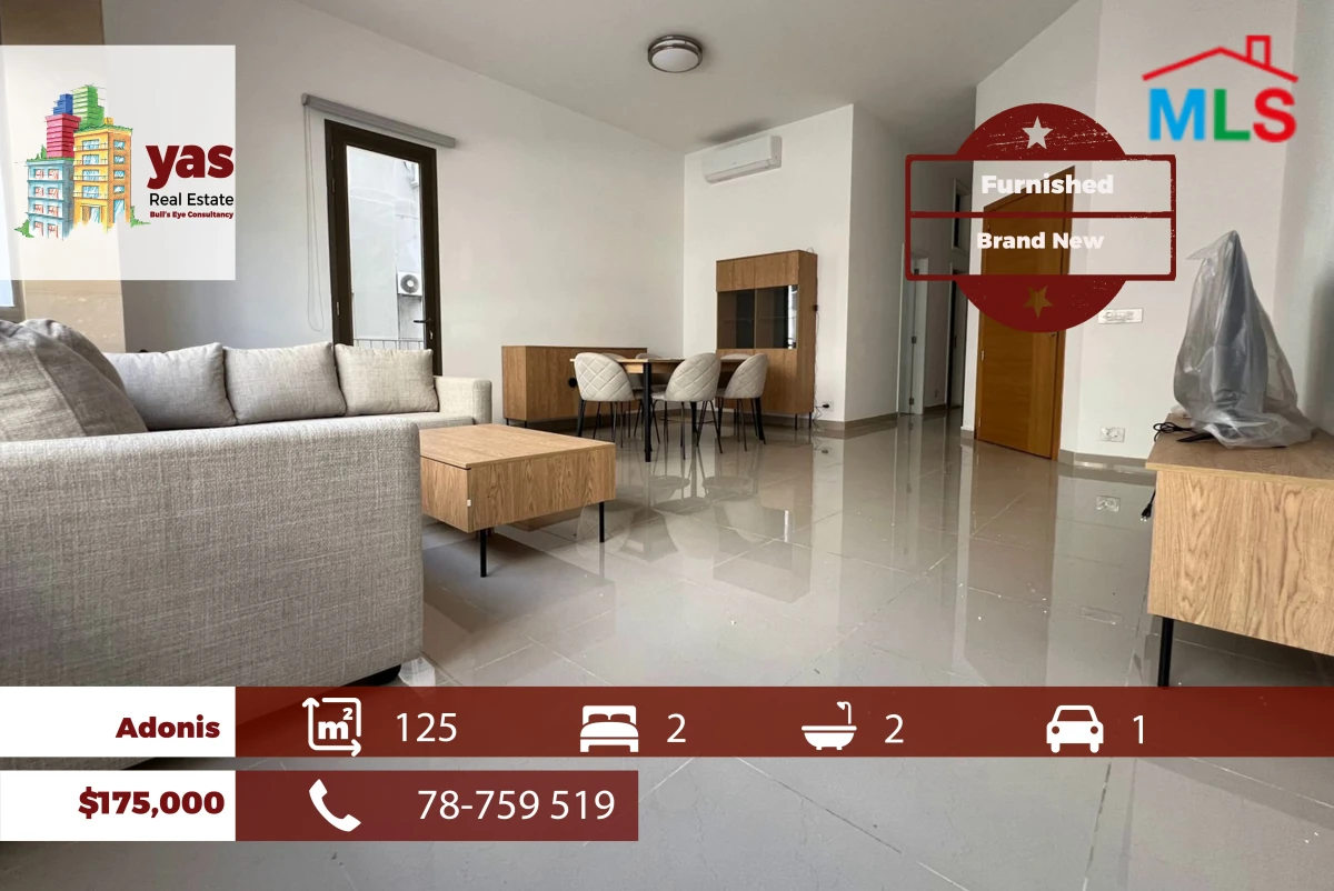 Adonis 125m2 | 40m2 Terrace | Furnished | Prime Location | EH/RH