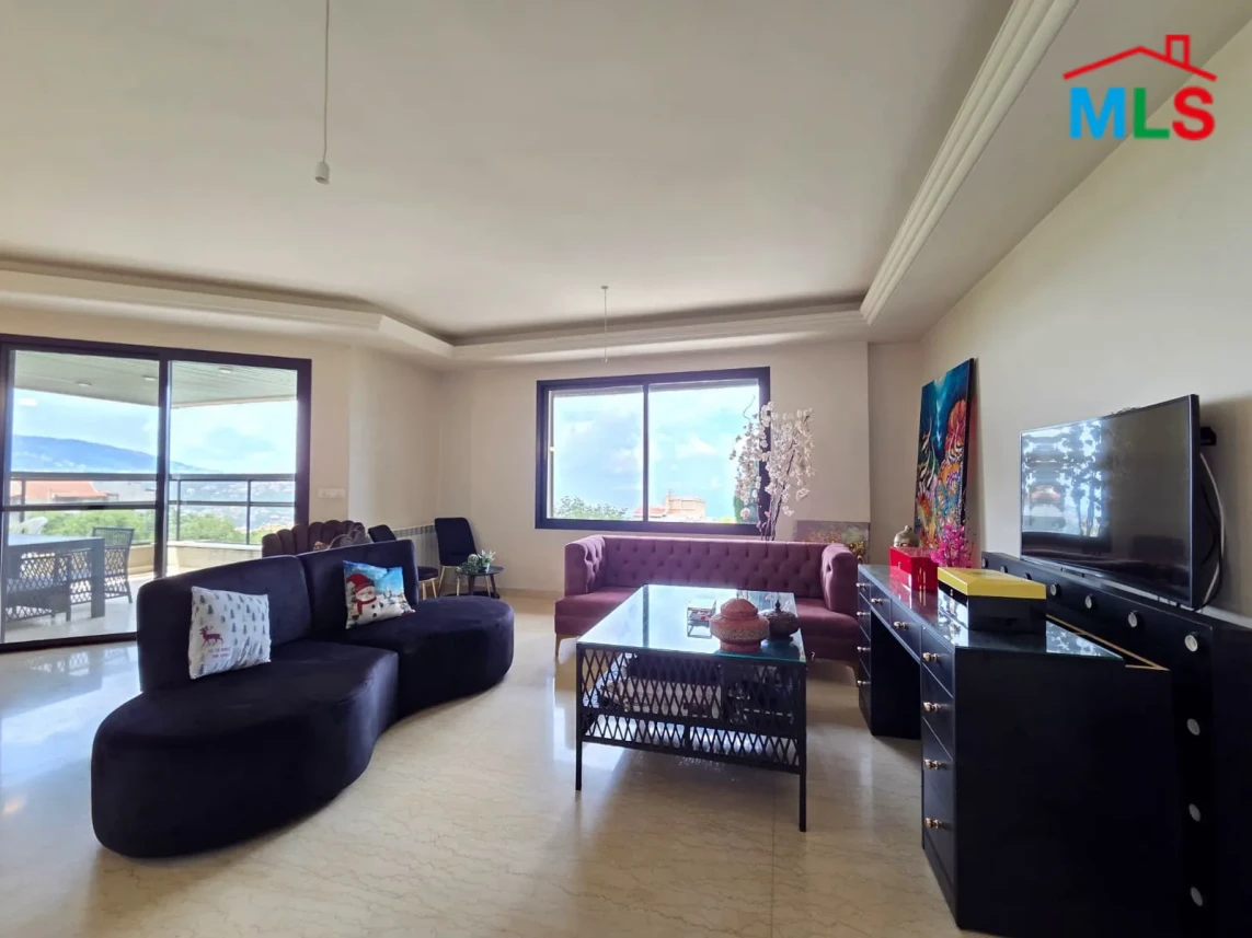 Ballouneh 200m2 | Furnished | Calm Area | Panoramic View | TO