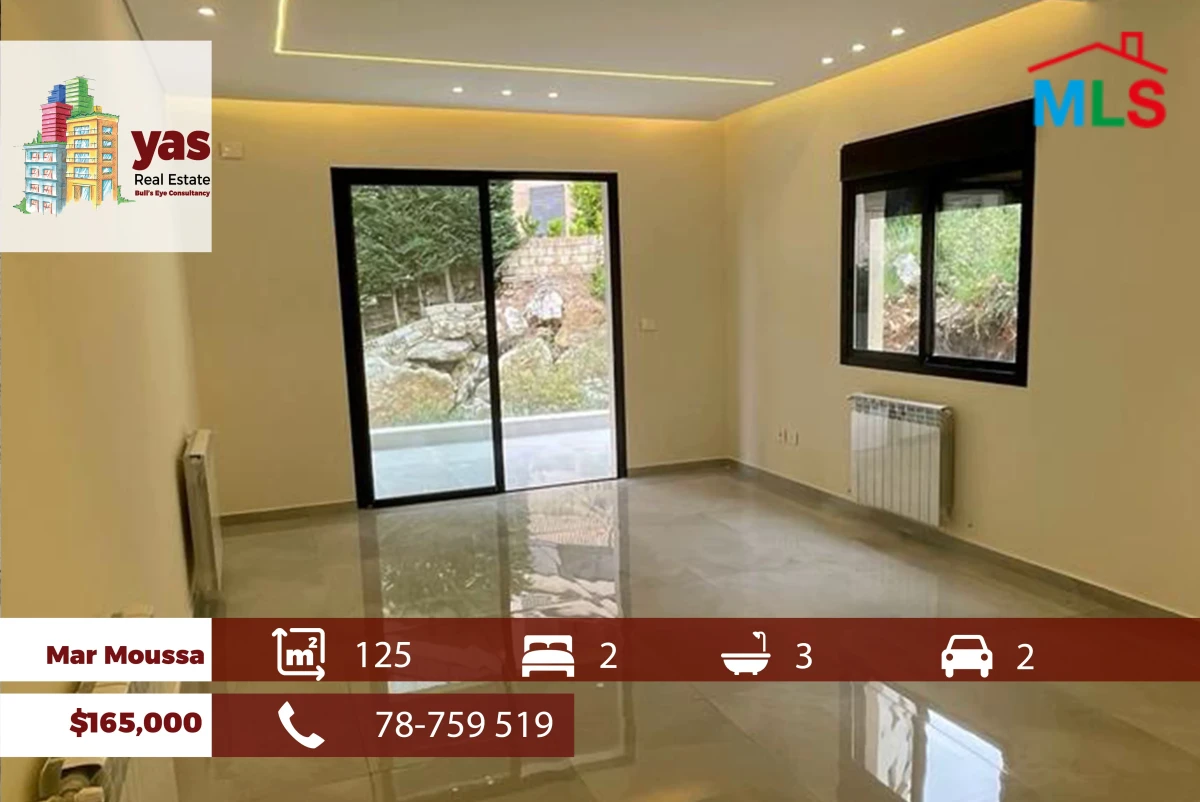 Mar Moussa 125m2 | New | Mountain View | Calm Area | TCH