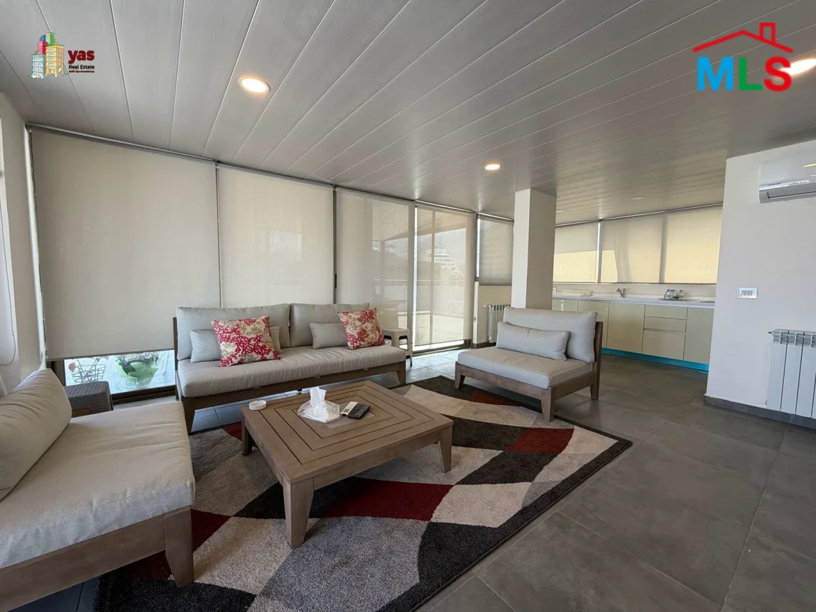 Kaslik 300m2 | Rooftop Duplex | Prime Location | Decorated | EH/RH