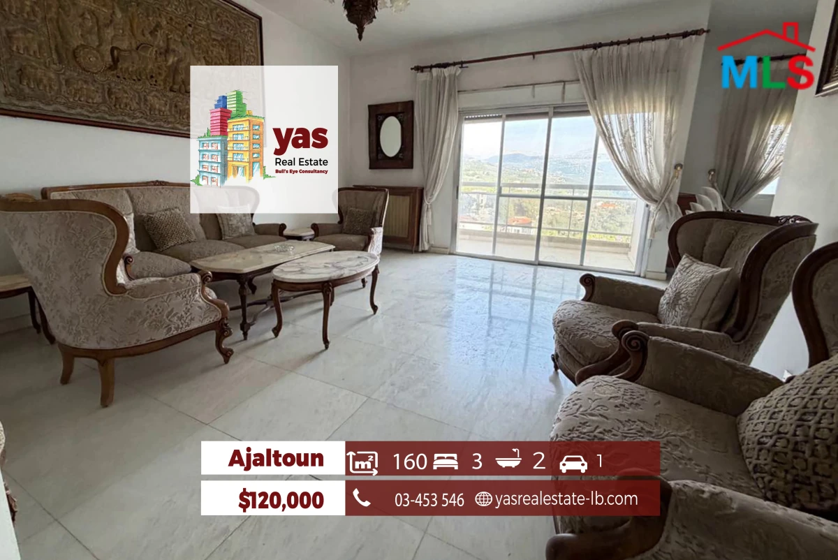 Ajaltoun 160m2 | Panoramic View | Calm Area | Prime Location | EL/DA