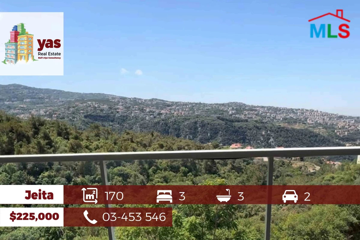 Jeita 170m2 | 100m2 Rooftop | Furnished | Decorated | Calm Area | EL