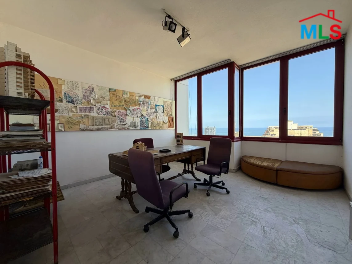 Kaslik 70m2 | Office | Main Highway | Sea View | Ideal Investment | EH