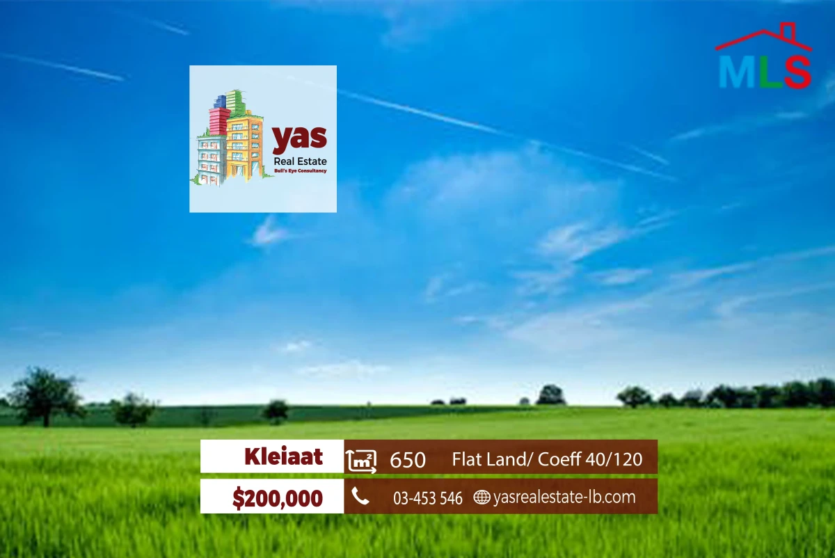 Kleiaaat 650m2 | Residential Land | Flat | Unlockable Sea View | WA