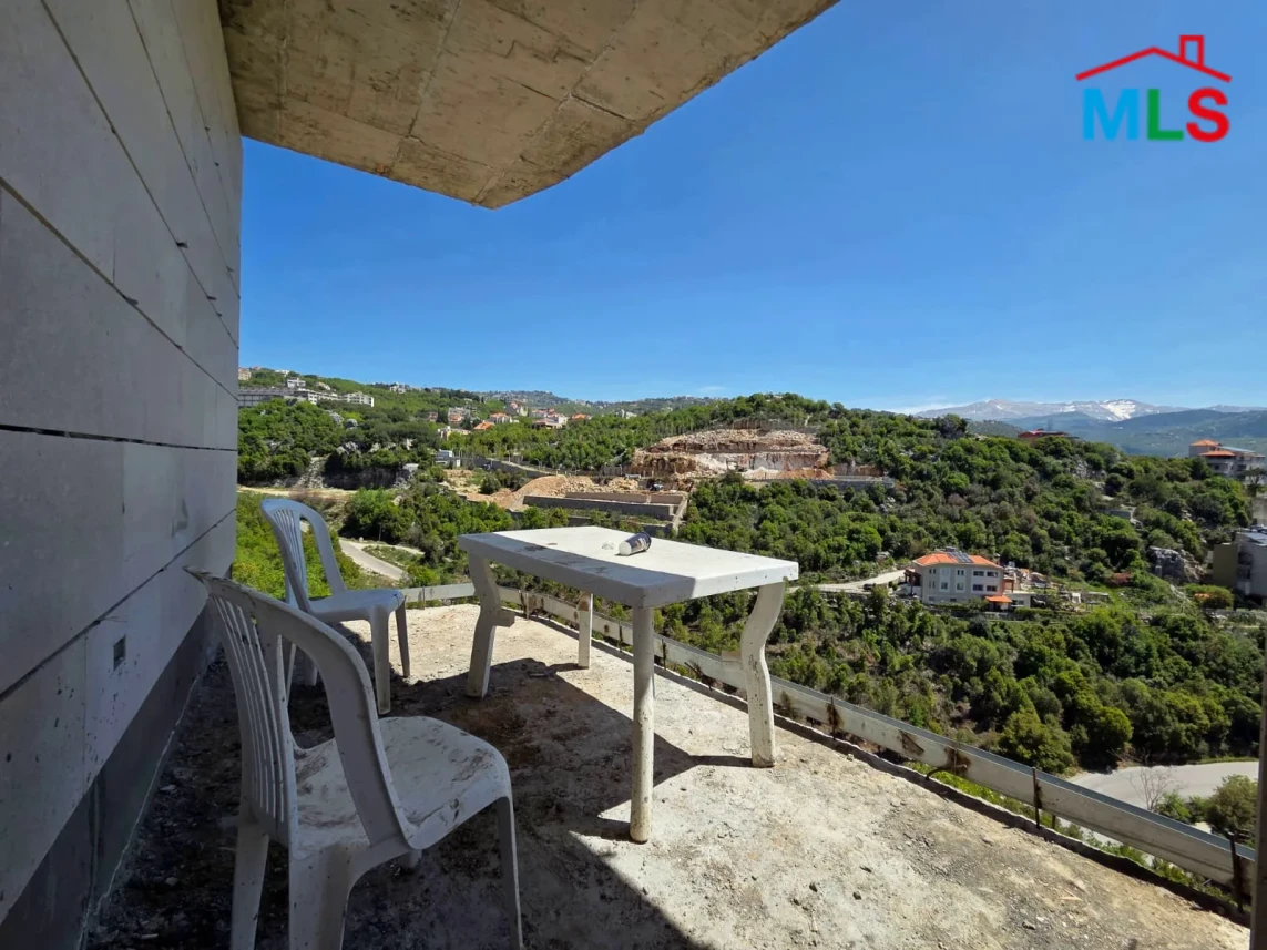 Ajaltoun 135m2 | 80m2 Terrace | Payment Facilities | Open View | TO