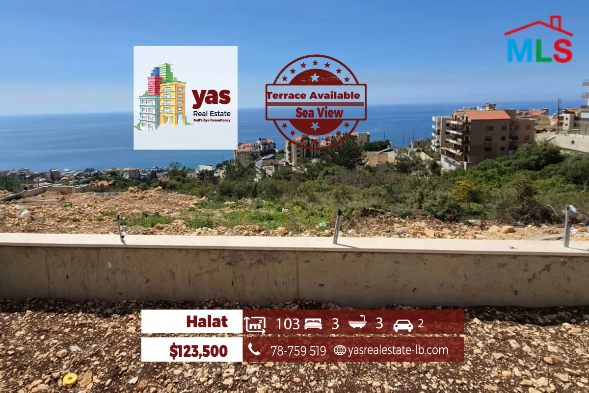 Halat 103m2 | Terrace Available | Many Sizes | Sea View | MCH
