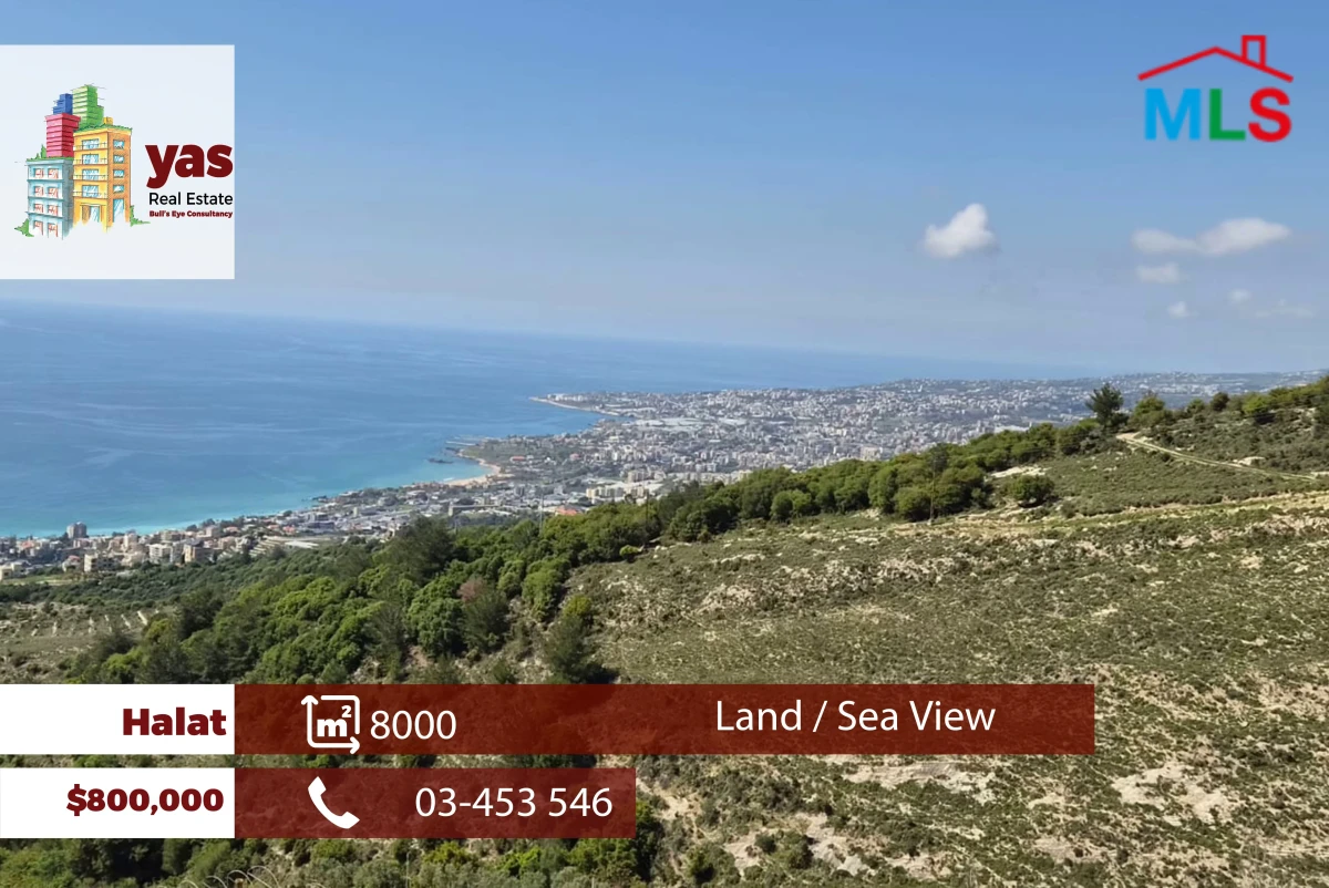 Halat 8000m2 | Sea View | Land | Prime Location | MCH