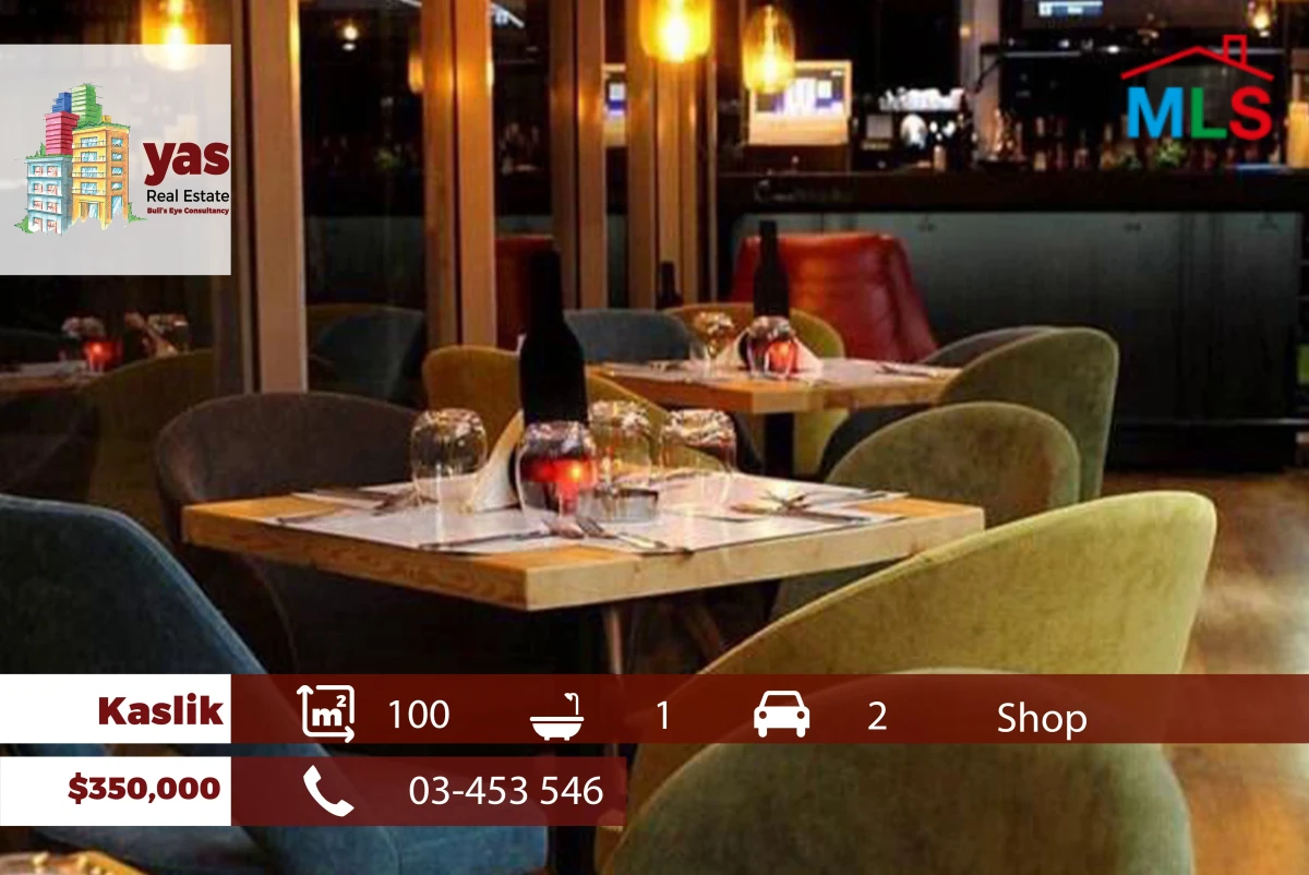 Kaslik 100m2 | Shop | Main Street | Perfect Investment | EH