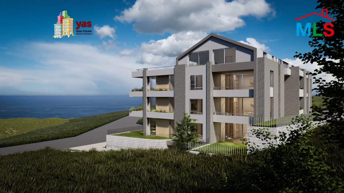 Kfaraabida 113m2 | 60m2 Garden | Pyt Facilities | Sea View | MCH