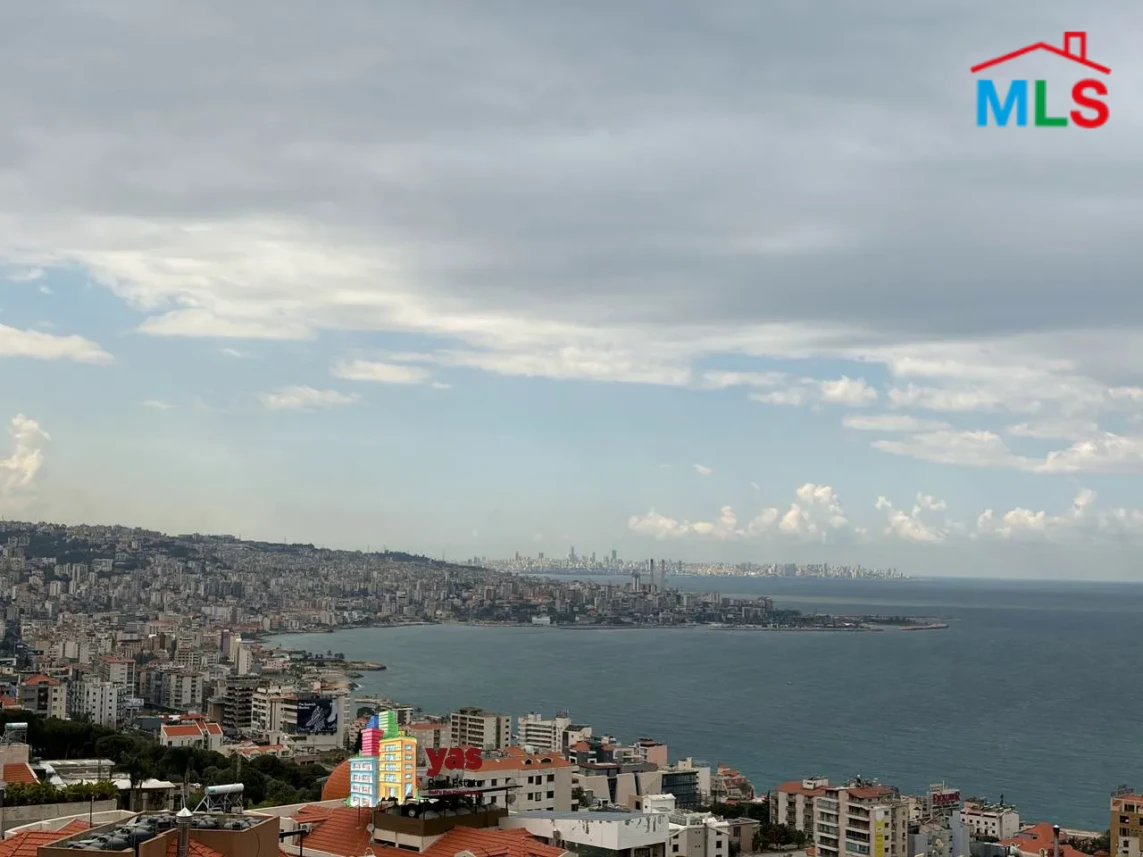 Kfarhbab 300m2 | Panoramic Sea View | Luxury Flat | Calm Area | EH/IV