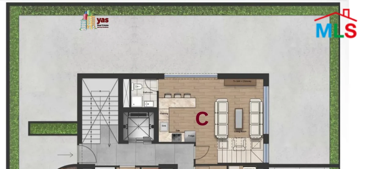 Kfardebian 97m2 | 126m2 Terrace | Under Construction | DA