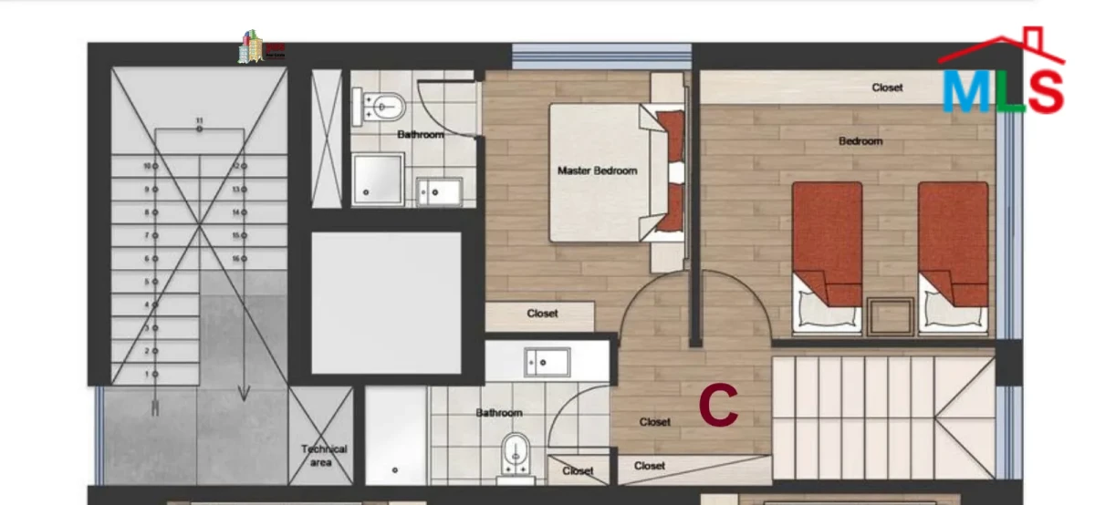 Kfardebian 97m2 | 126m2 Terrace | Under Construction | DA