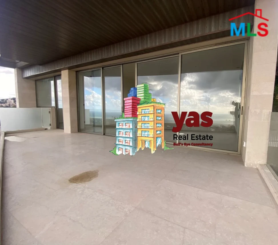 Bsalim 275m2 | 45m2 Terrace | City & Sea View | Prime Location | PED