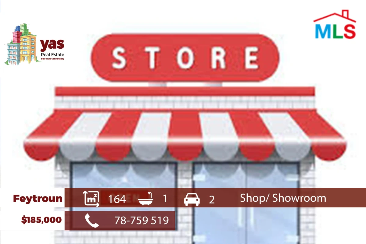 Feytroun 164m2 | Shop/Showroom | Open View | Prime Location | DA