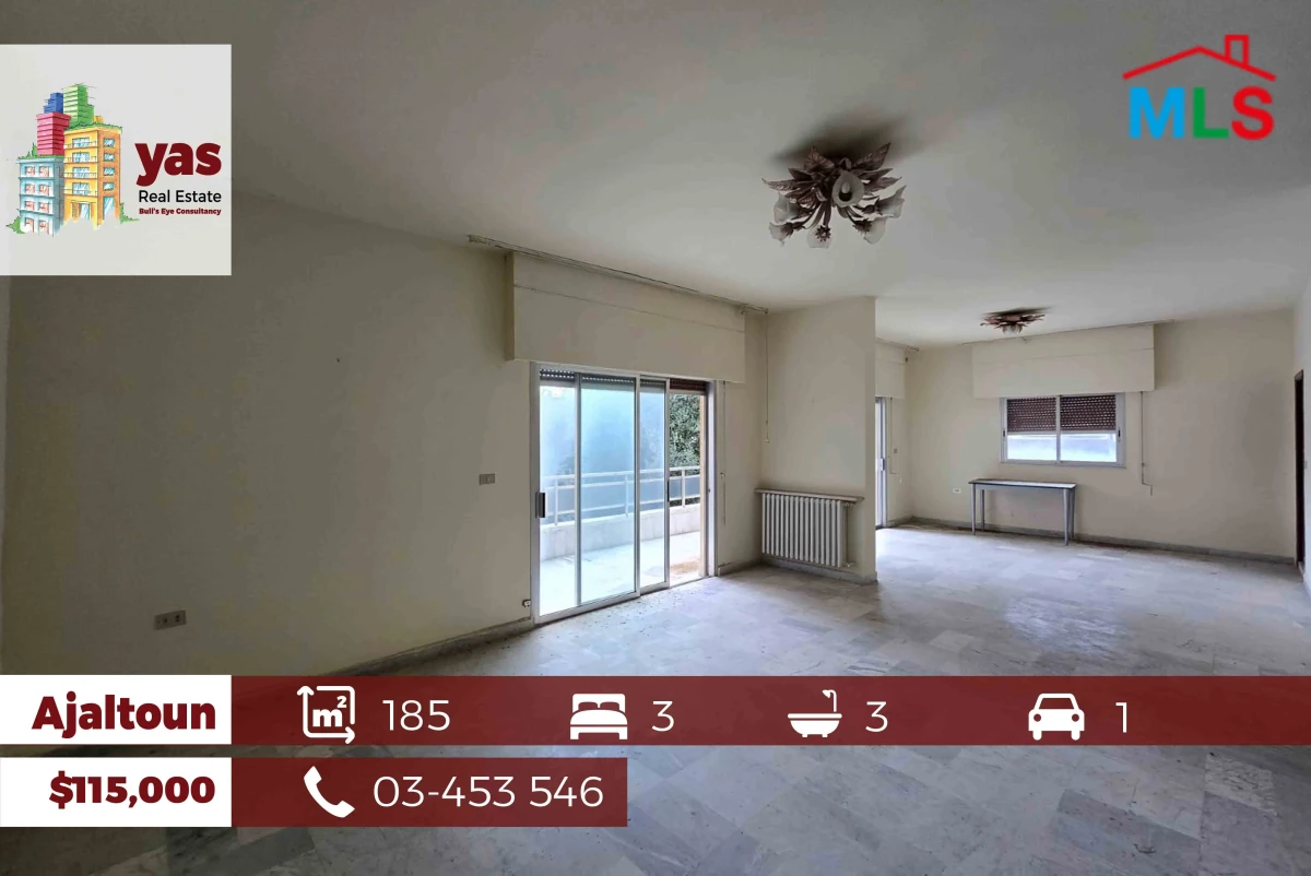 Ajaltoun 185m2 | Well Maintained | Calm Street | High End | DA