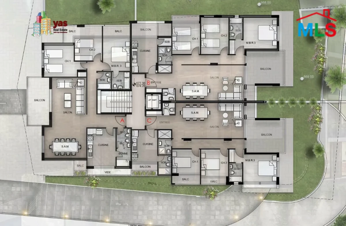 Ballouneh 140m2 Up To 180m2 |Under Construction| Payment Facilities |