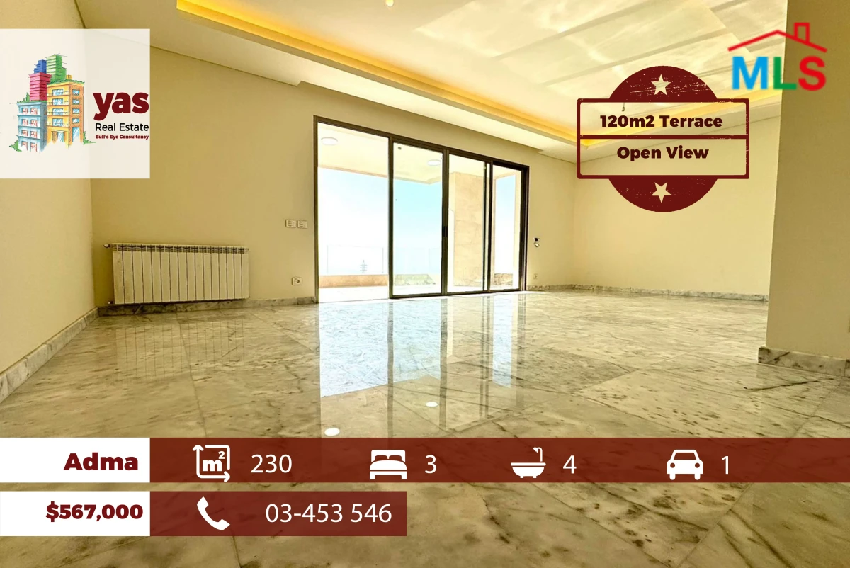 Adma 230m2 | Excellent Condition | Prime Location | Modern | OH
