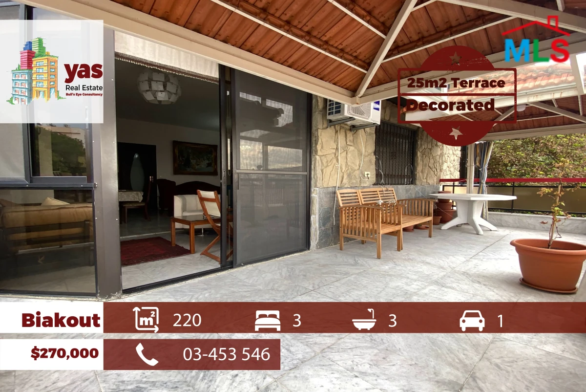 Biakout 220m2 | 25m2 Terrace | View | Well Maintained | Luxury | PED