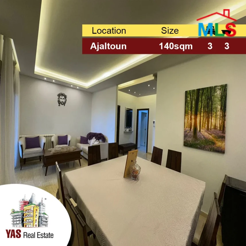 Ajaltoun 140m2 | Upgraded | Open View | Luxurious | Catch