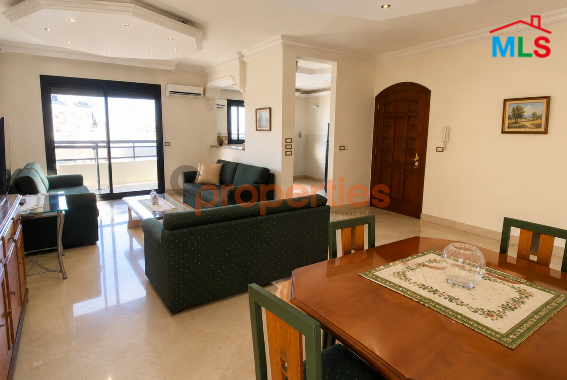 Furnished Apartment For Rent In Mansourieh -CPHJ53- شقة مفروشة للإيجار في المنصورية
