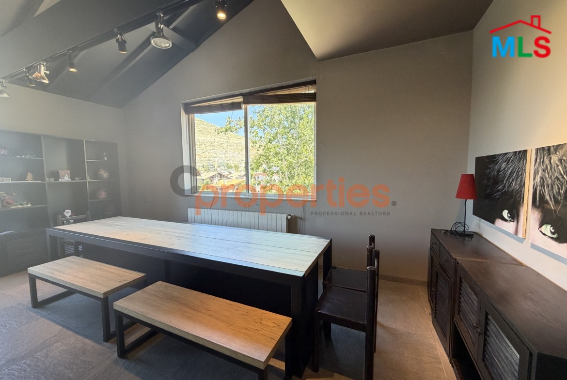 Chalet for rent in faqra -CPKMF99 - شاليه للأجار في فقرا