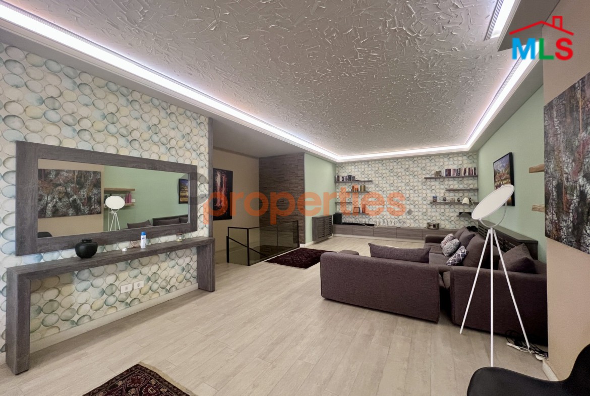 Furnished Duplex With Garden For Rent In Mar Roukoz Heights | CPCC172