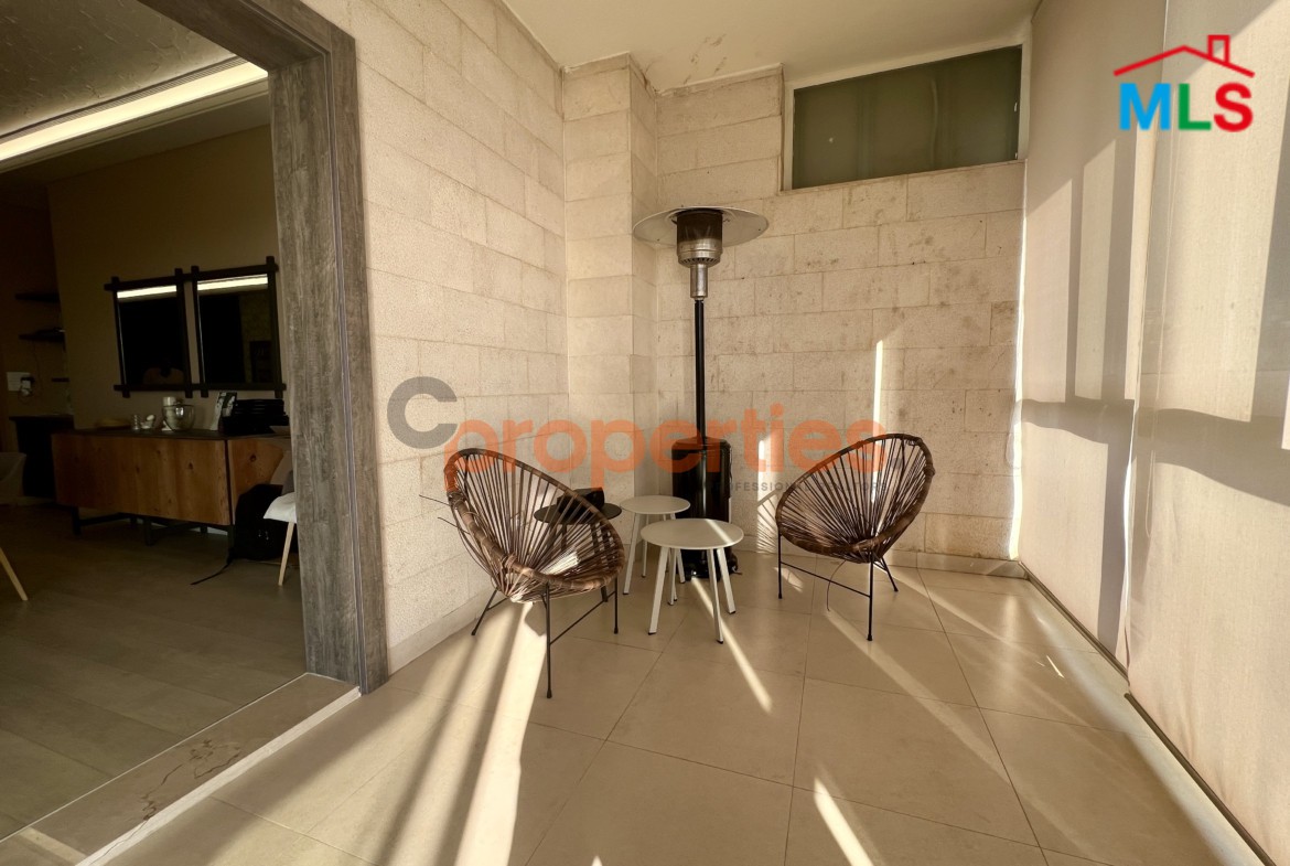 Furnished Duplex With Garden For Rent In Mar Roukoz Heights | CPCC172