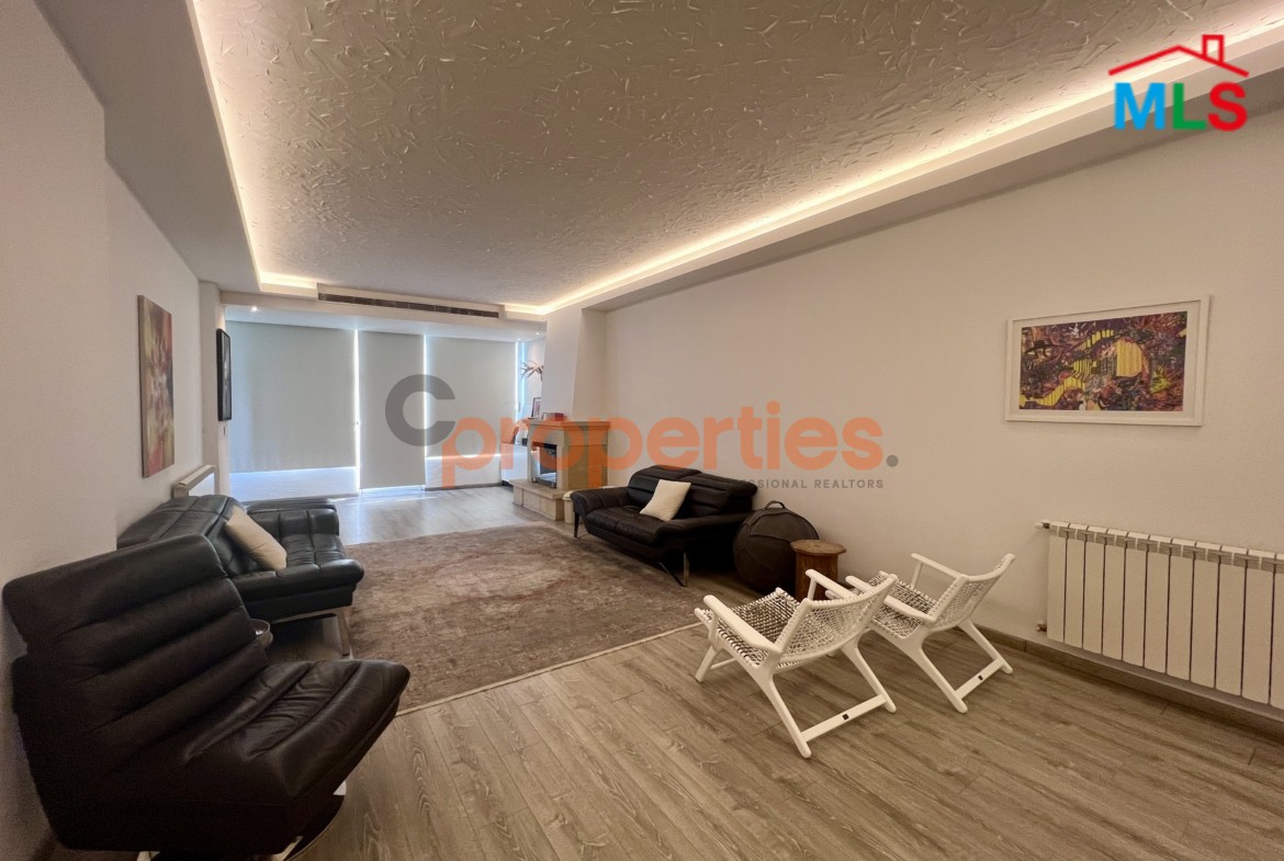 Furnished Duplex With Garden For Rent In Mar Roukoz Heights | CPCC172