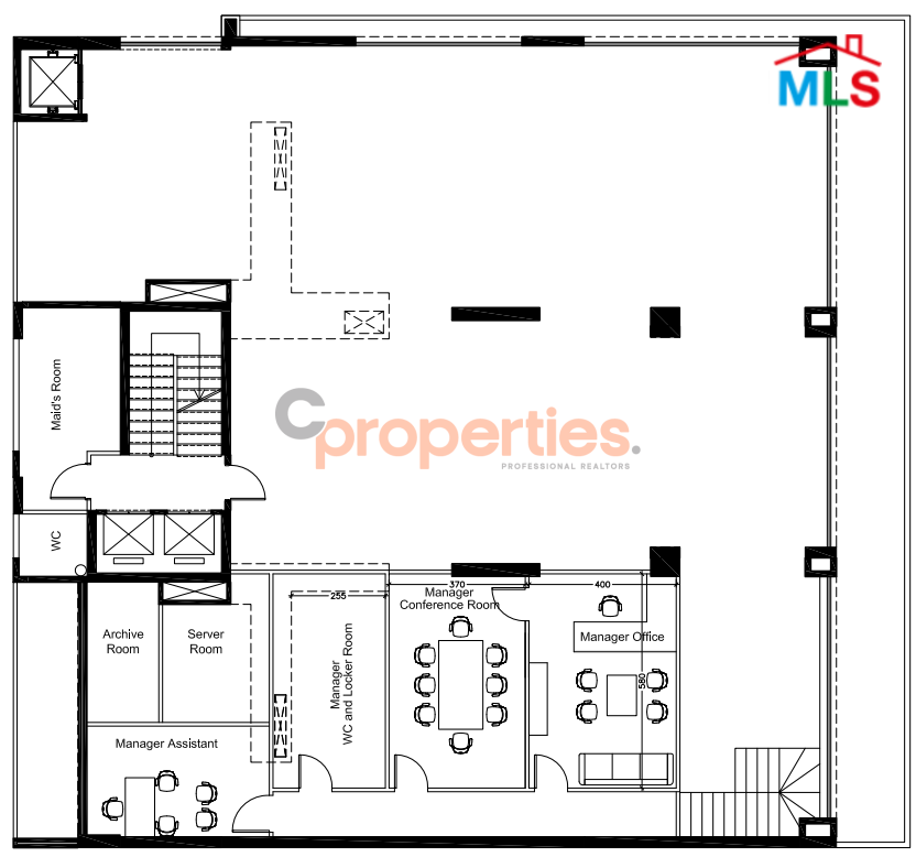 Showroom/Office For Rent In Furn El Chebbak - CPJA31