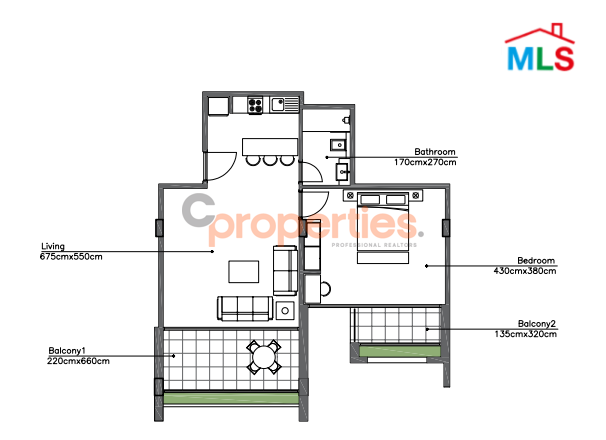 Under Construction Apartment For Sale In Kfaraabida – CPJAK07