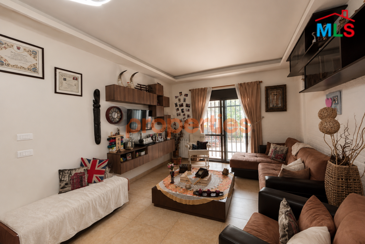Apartment for sale in Bsalim with terrace – CPRA169 – شقة للبيع في بصاليم