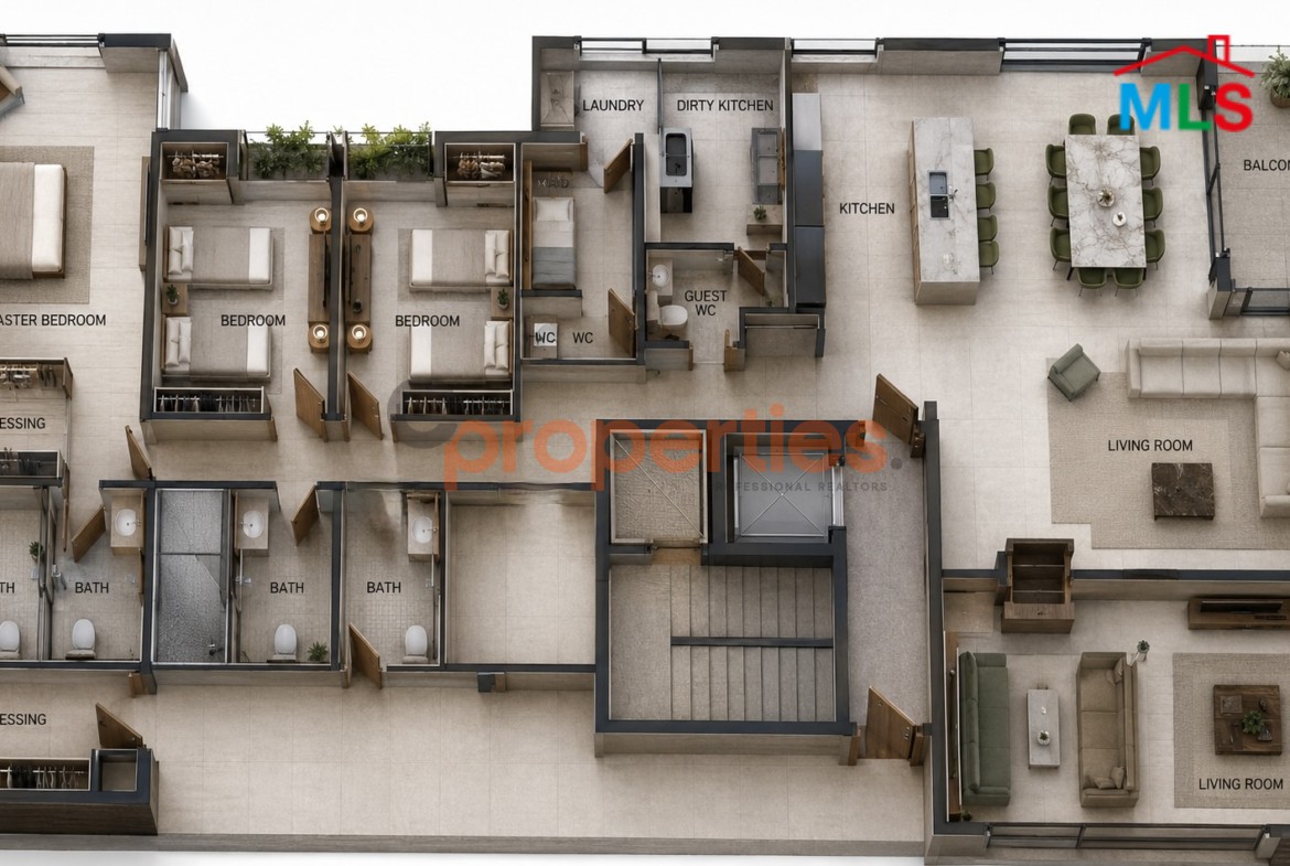 Under Construction Apartments For Sale In Beit Mery | CPCC198