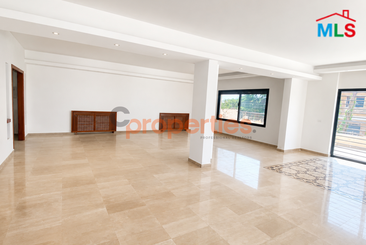 Apartment With Huge Terrace For Sale In Mansourieh / Beit Mery -CPHJ24