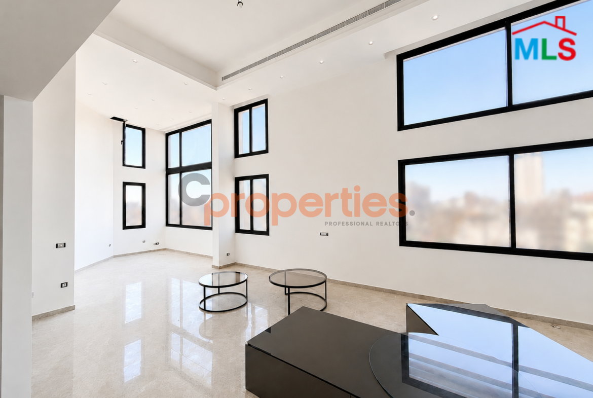 Spacious And Luxurious Apartment With Mezzanine In A Prime Tower For Sale In Achrafieh | Rmeil – CPBRC10