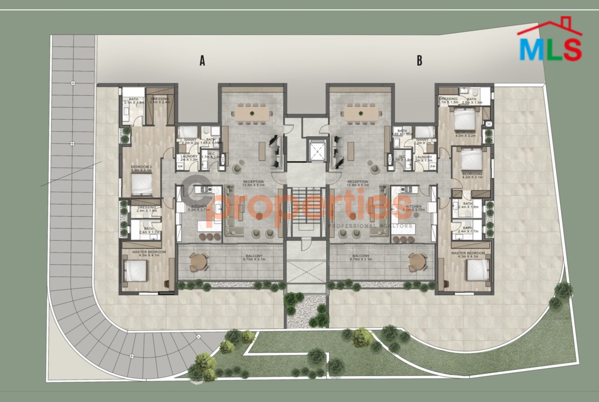 High end apartment for sale in Bsalim with terrace | 30% DOWN PAYMENT – CPRA158